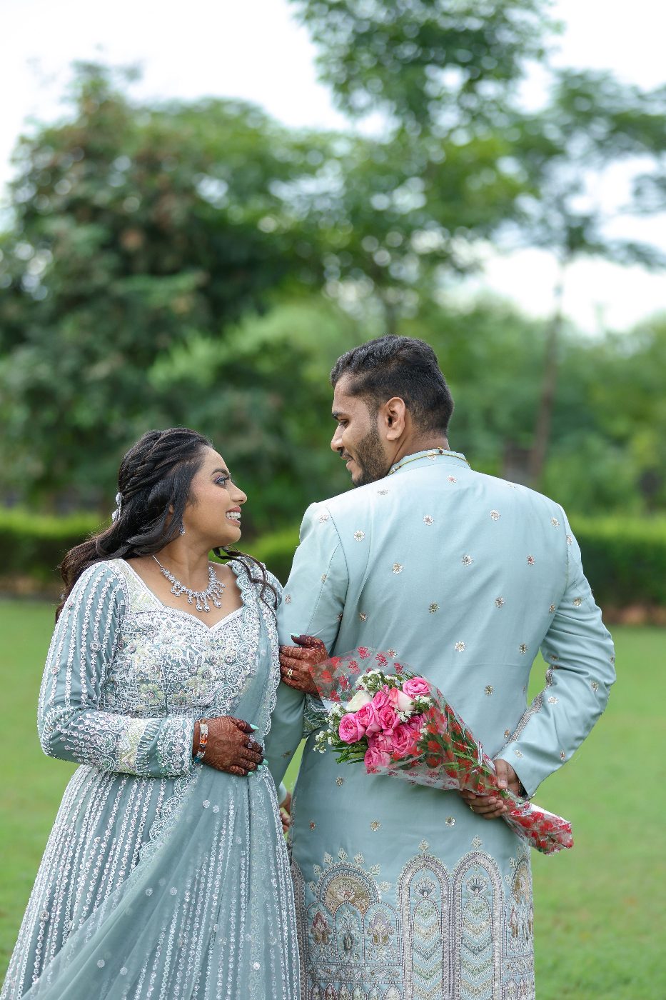 Meet & Saloni engagement memory 2